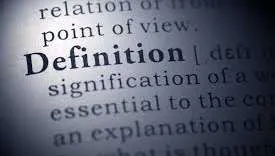 Close-up photo of the word "ADMINISTRATION" surrounded by business-related terms