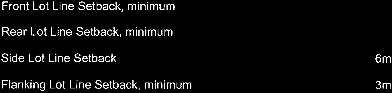 Building height and width requirements for C-3: Service Commercial