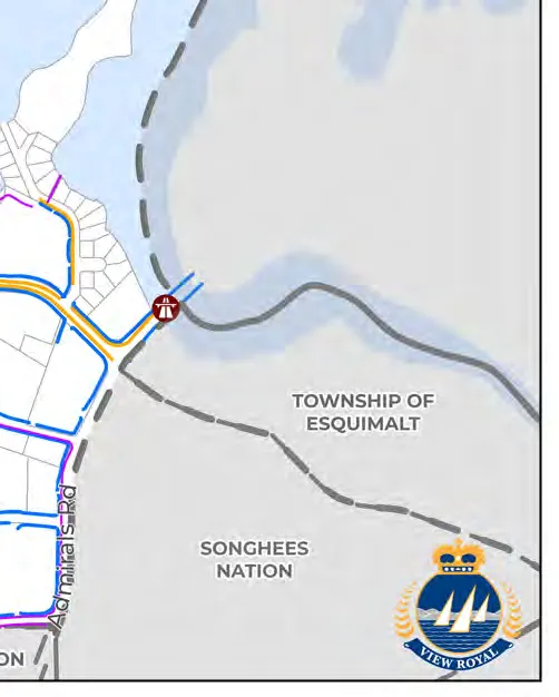 Map 5: Existing Active Transportation Network - East side.