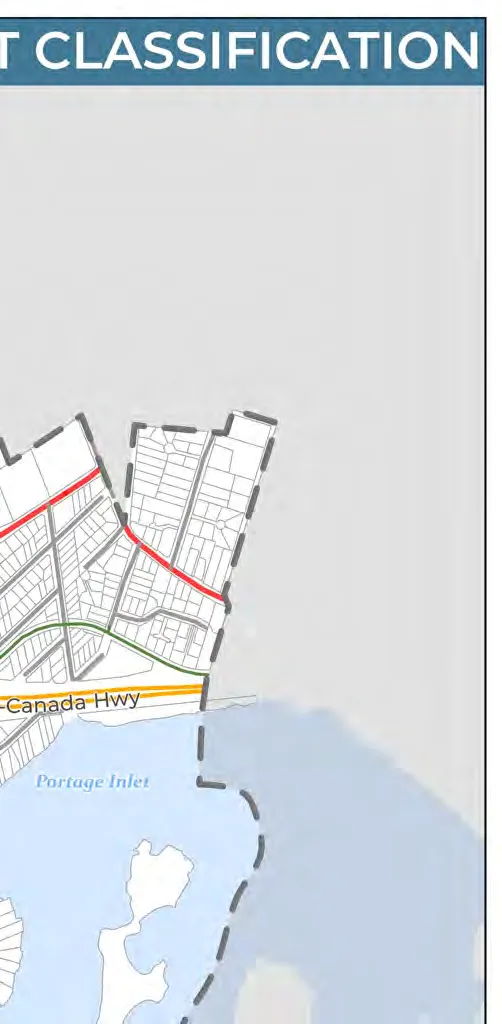 Map 7: Future Cycling Network showing existing and future cycling facilities and regional trails.