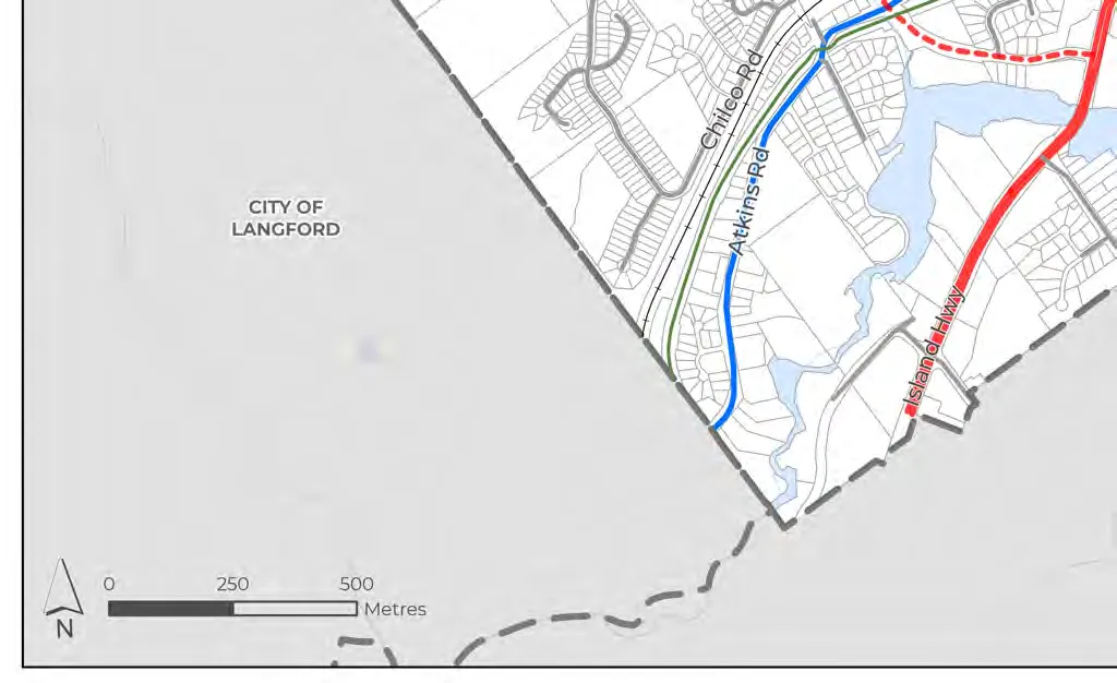 Map 8: Street Classification - Legend.