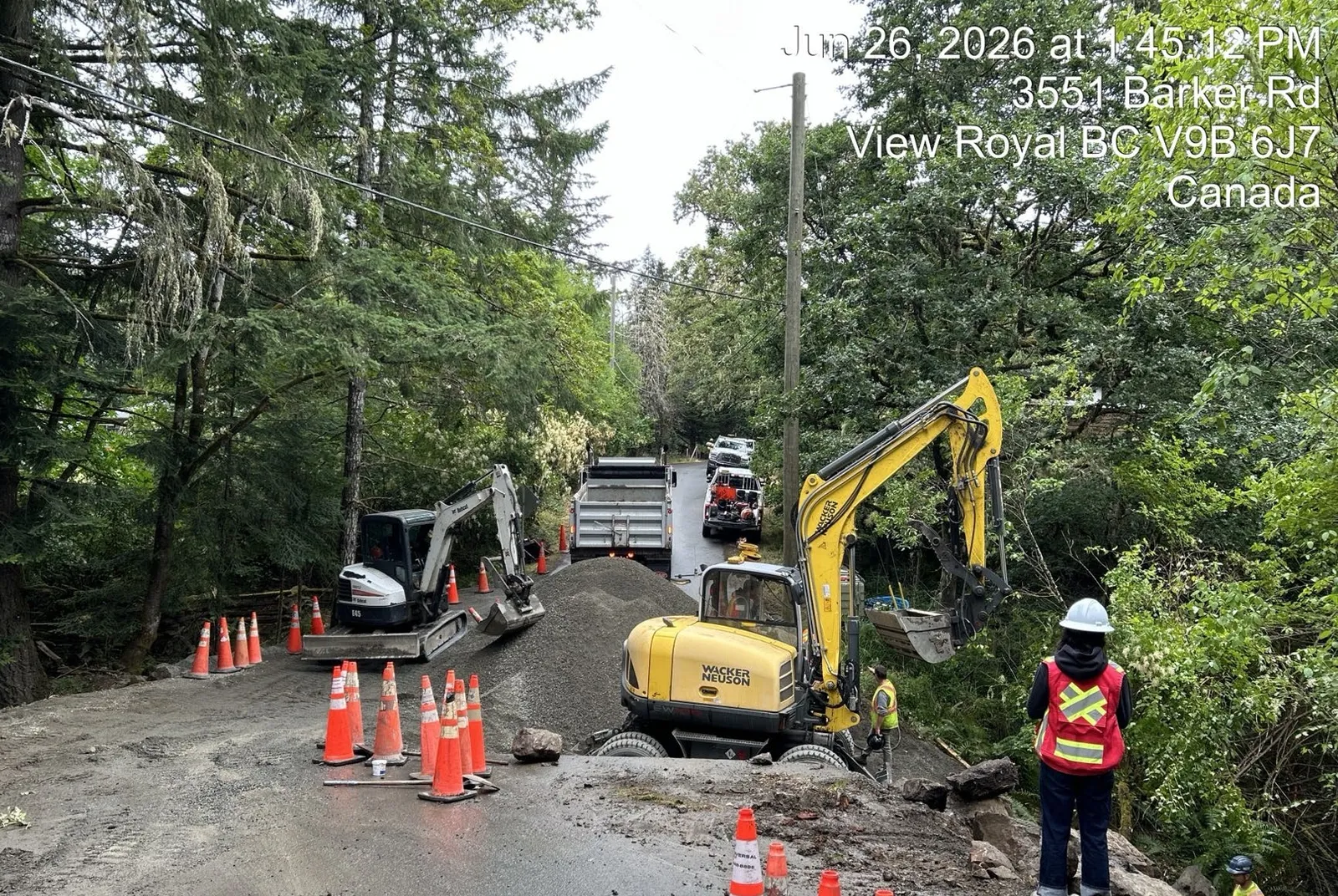 Herbate Road Culvert Replacement Work