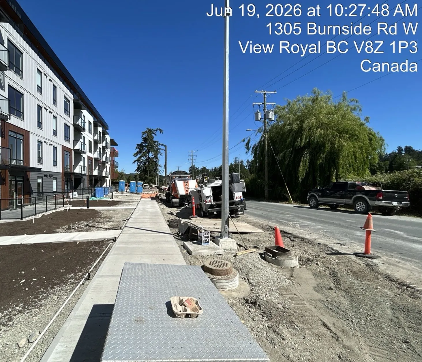 Burnside Road Frontage Improvements (Aspire Development)