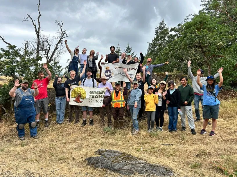 Greater Victoria Green Teams Participation at Knockan Hill Park