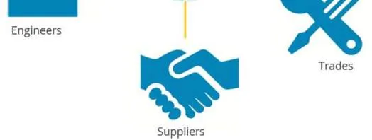 Suppliers handshake icon