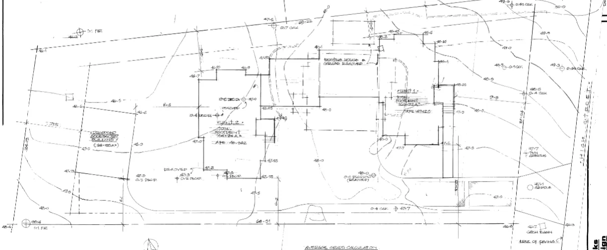 Revised Site Plan showing updated building placement and property boundaries