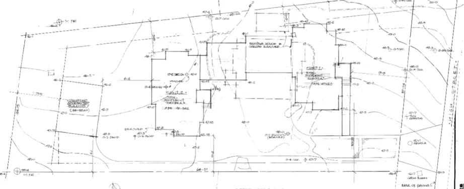 Revised site plan diagram for the proposal