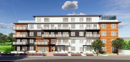 Building street-front rendering