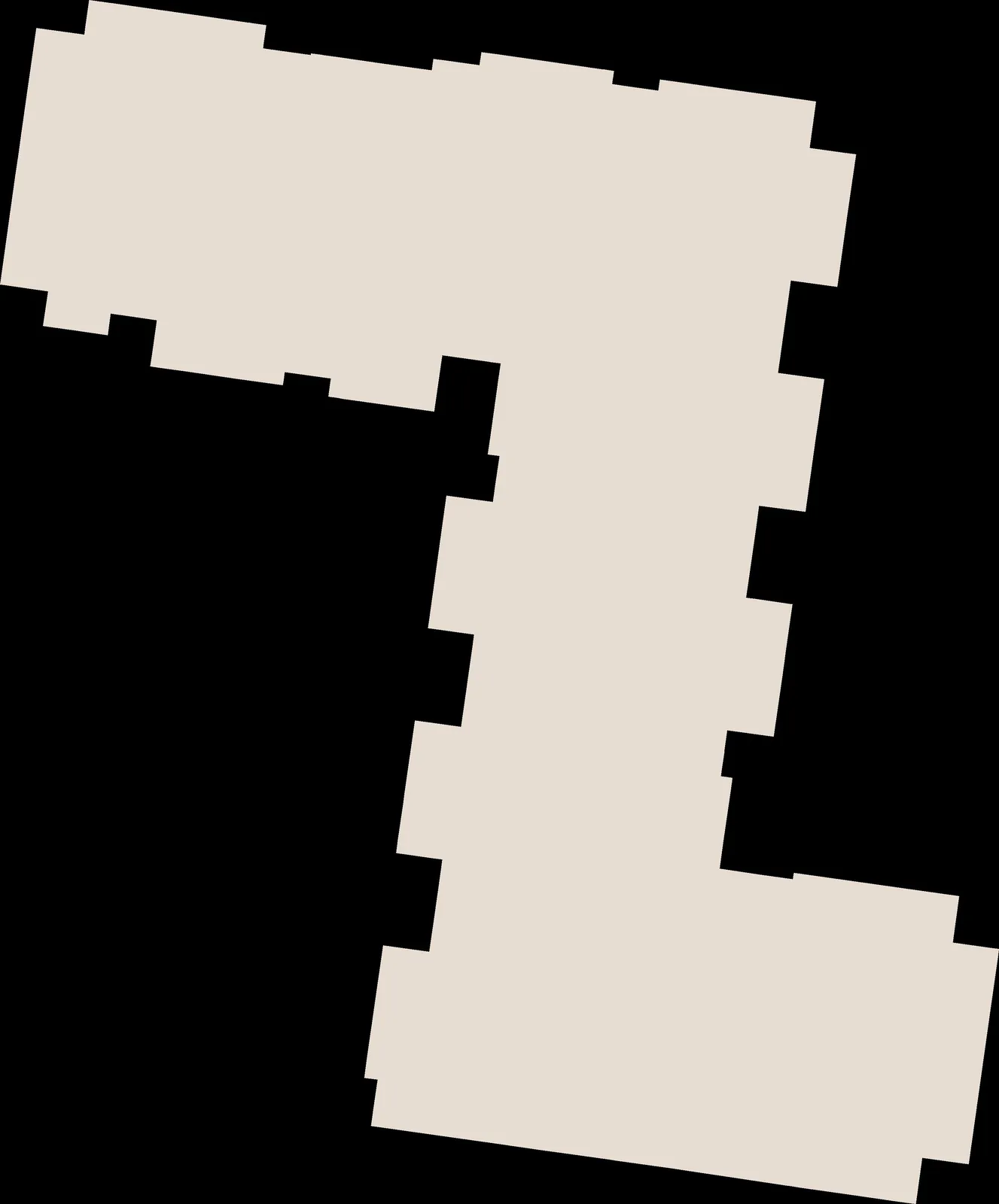Prince Robert Drive and Island Highway intersection layout lines