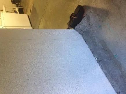 Basement - Laundry/store room wall