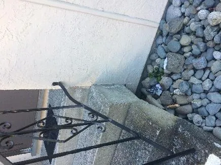 Exterior - SE outside Unit 6 - Smooth Stucco
