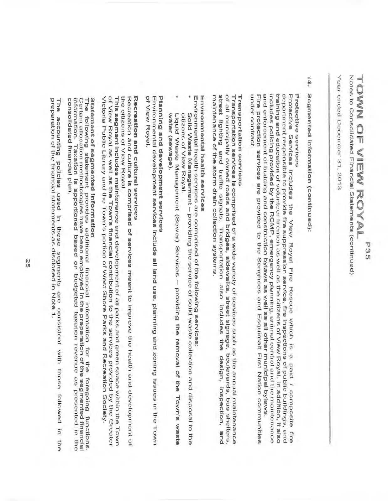 Note 14 continued