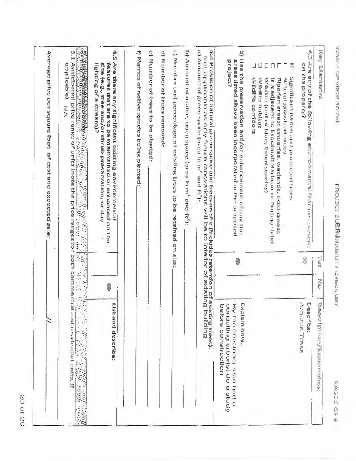 PROJECT SUSTAINABILITY CHECKLIST - Page 5
