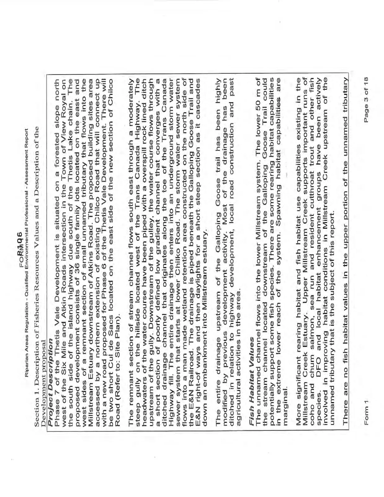Description of Fisheries Resources Values page