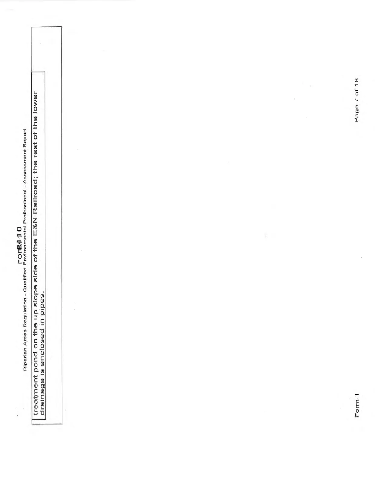 Comments continued page