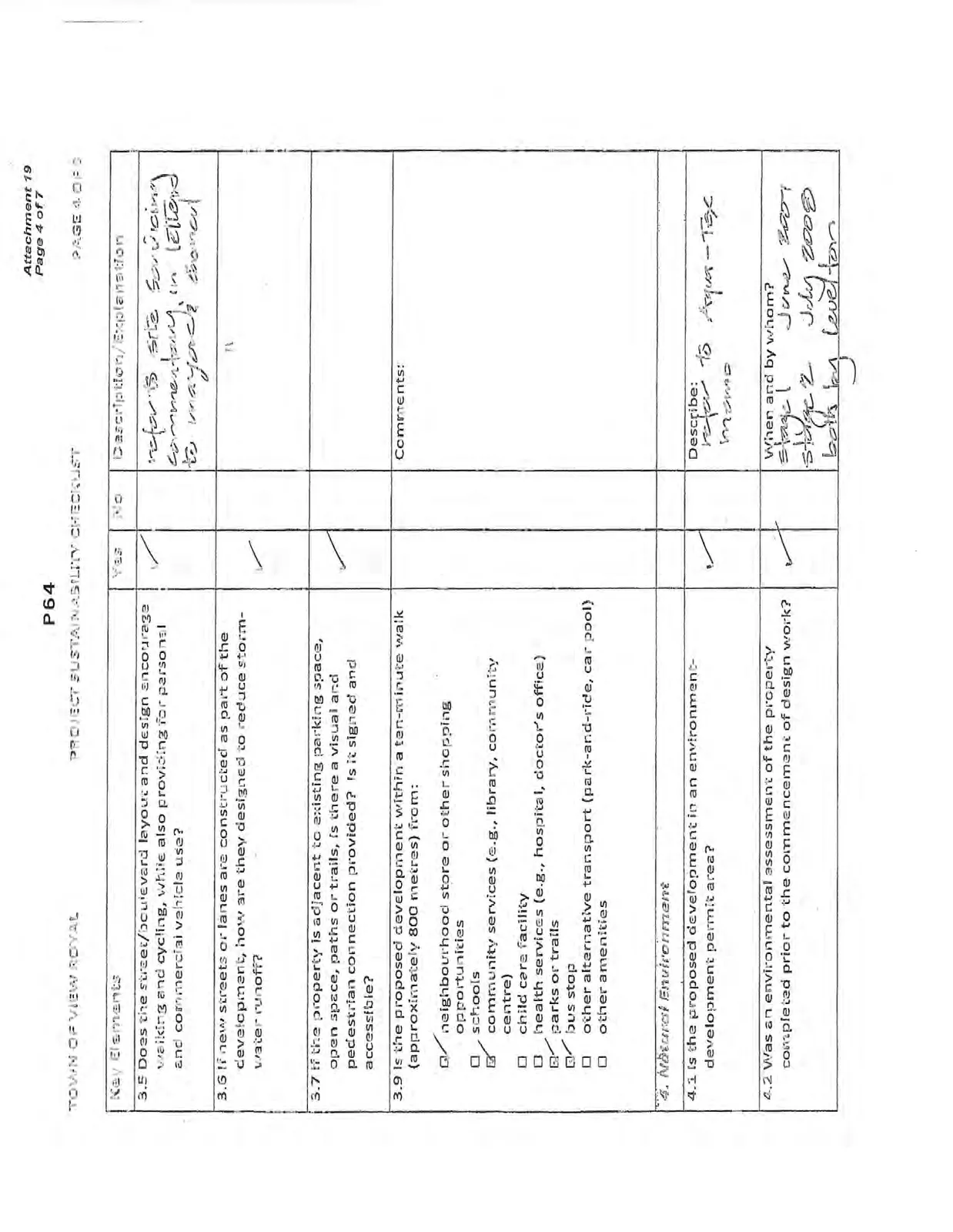 Project Sustainability Checklist - Page 4