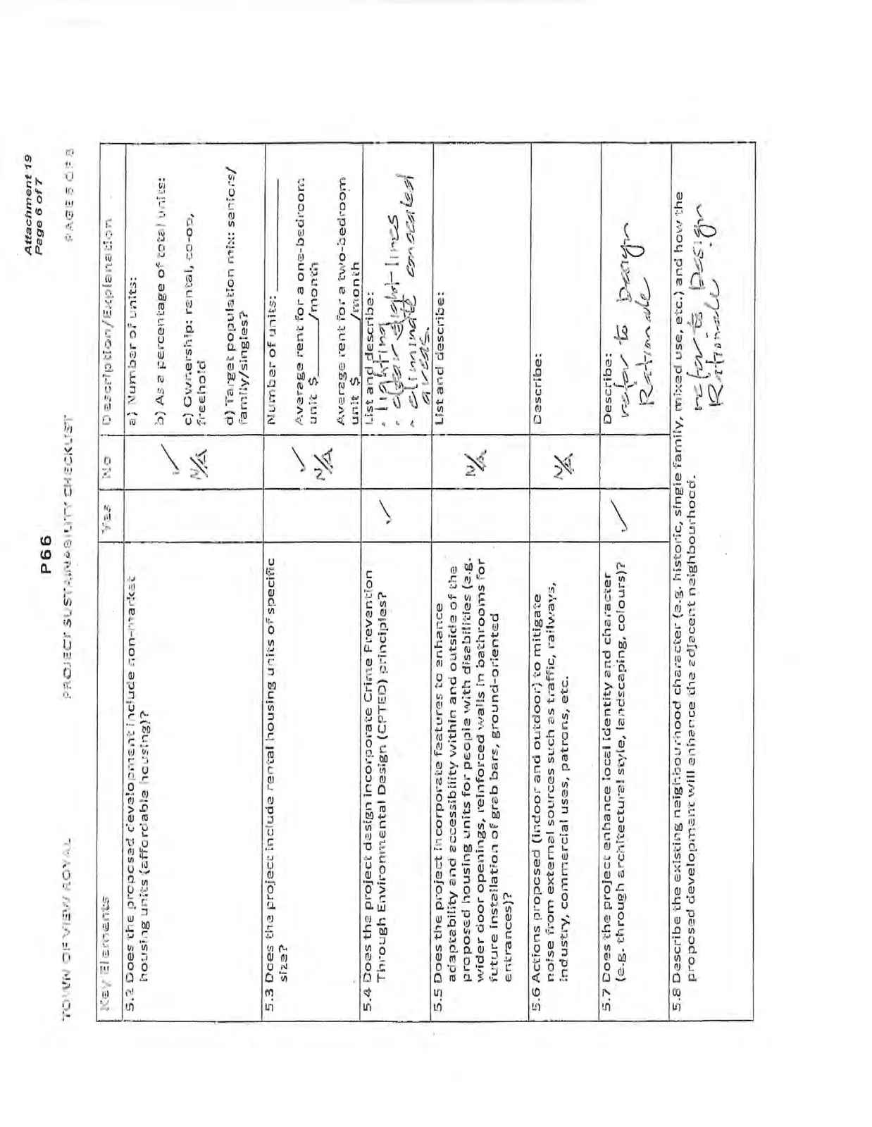 Project Sustainability Checklist - Page 6