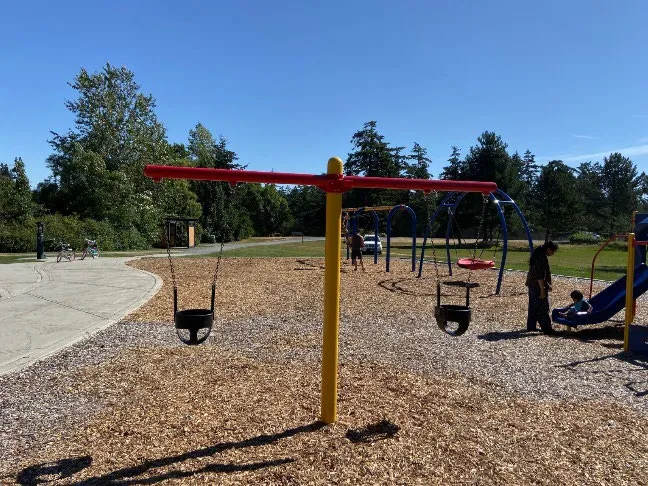 New tot swings closer to the 2-5 years old structure