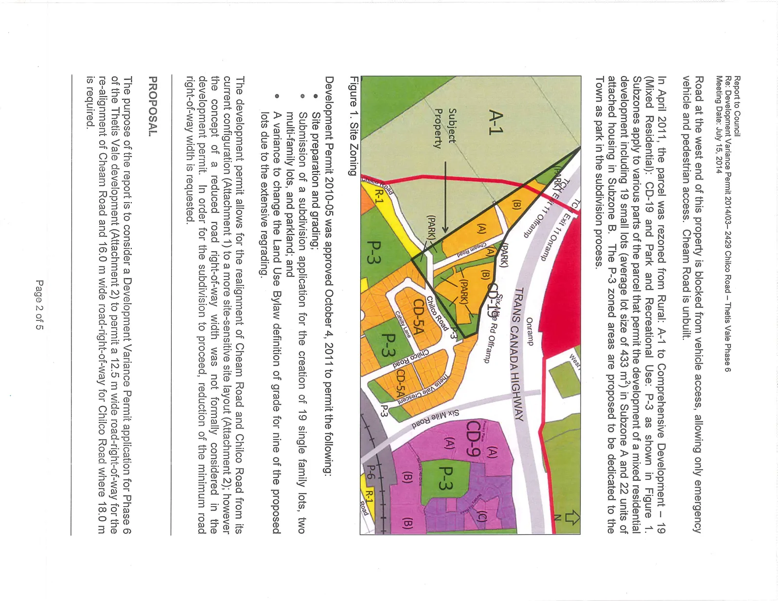 Figure 1. Site Zoning map