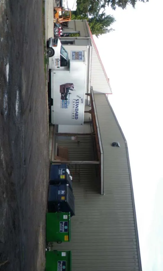 Contextual Street View #8 - Loading area with Standard Furniture truck