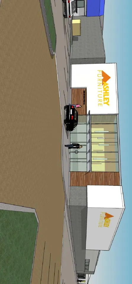 Building rendering - View from Southeast