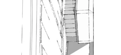 Architectural sketch crop