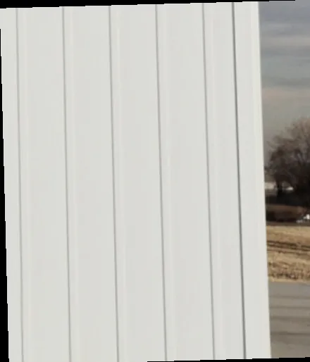 Horizontal lapped siding in charcoal grey