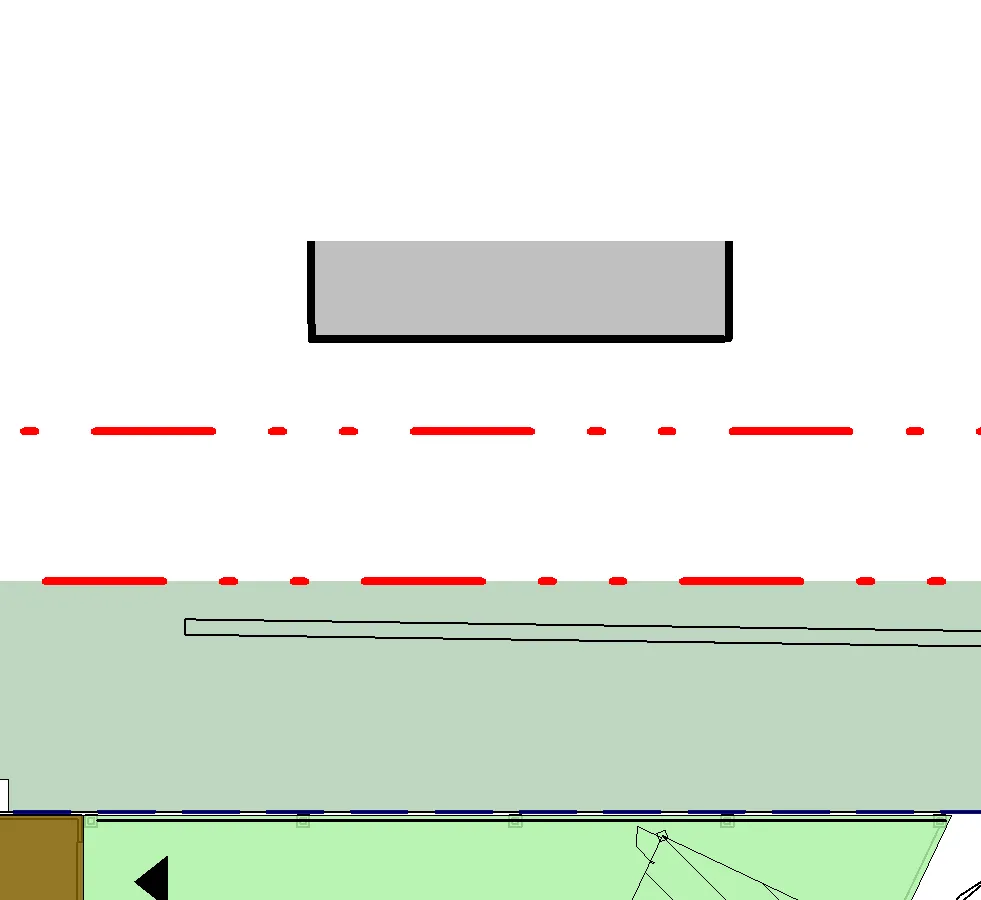 Detail of proposed Service Centre mezzanine