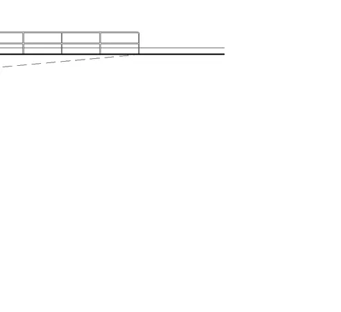 Lower wall detail - proposed elevation