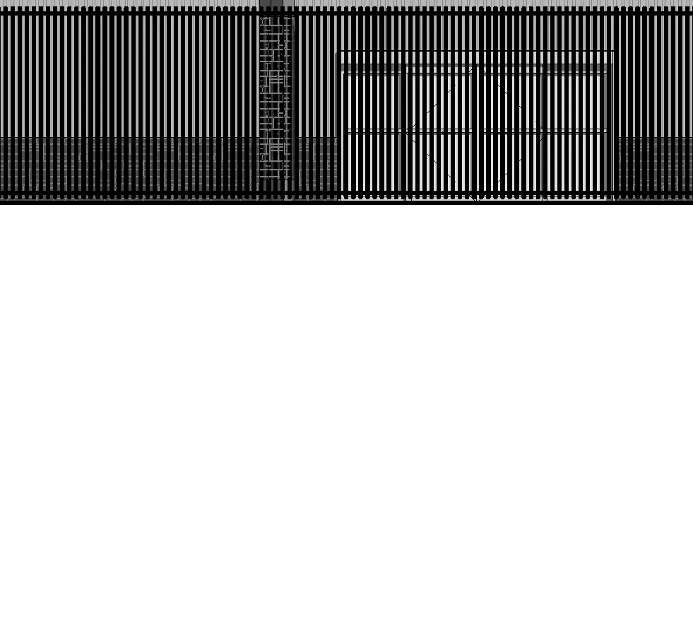 Proposed west elevation facade detail