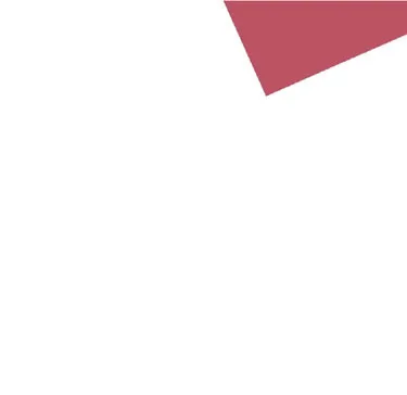 Maroon graphical element representing a property or lot boundary