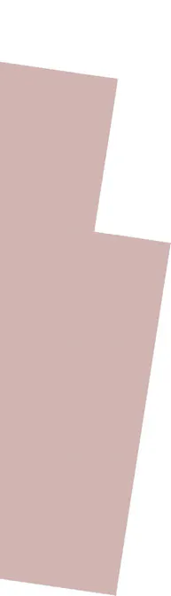 Tan shading indicating a portion of the paved cul-de-sac area
