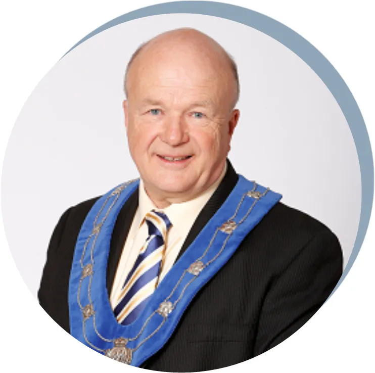 Portrait of Mayor David Screech