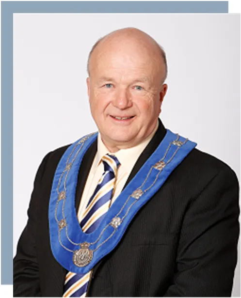 Portrait of Mayor David Screech