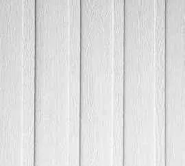 Texture sample of white fibre cement board and batten