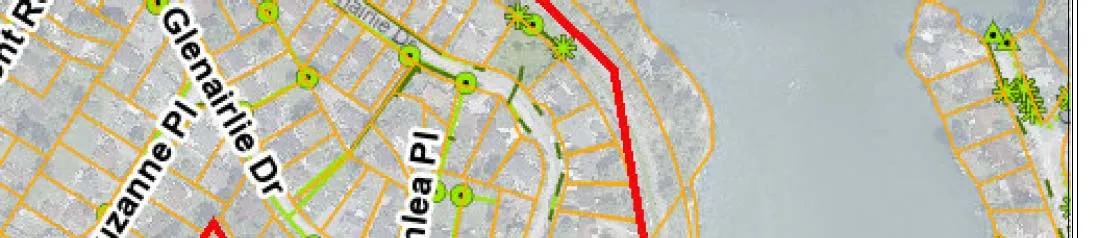 Map section showing Glenairlie Dr, Suzanne Pl, and Brian Pl