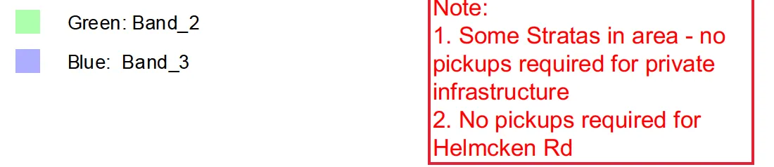 Ortho23_ProjectRaster legend and catchment notes