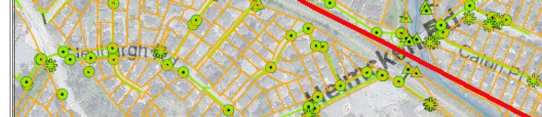 Map section showing Helmcken Rd and residential street connections