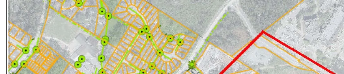 Map section showing Helmcken Rd intersection and residential parcels