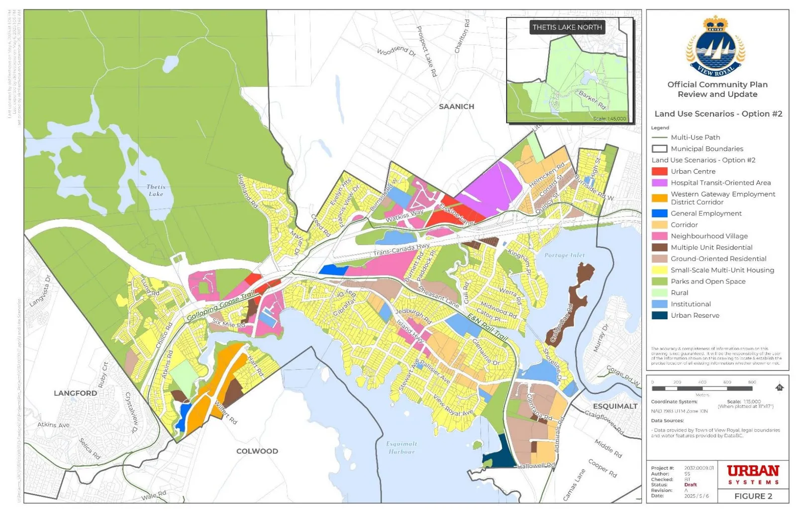 Land Use Scenarios - Option #2 Map