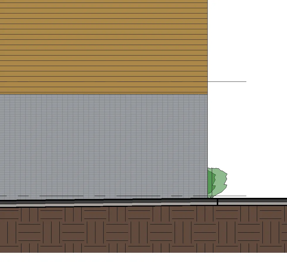 Building 4 ground floor base and landscaping