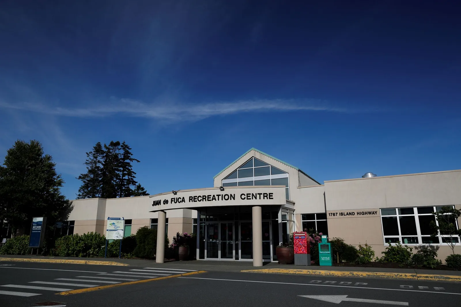 The Juan de Fuca Recreation Centre building