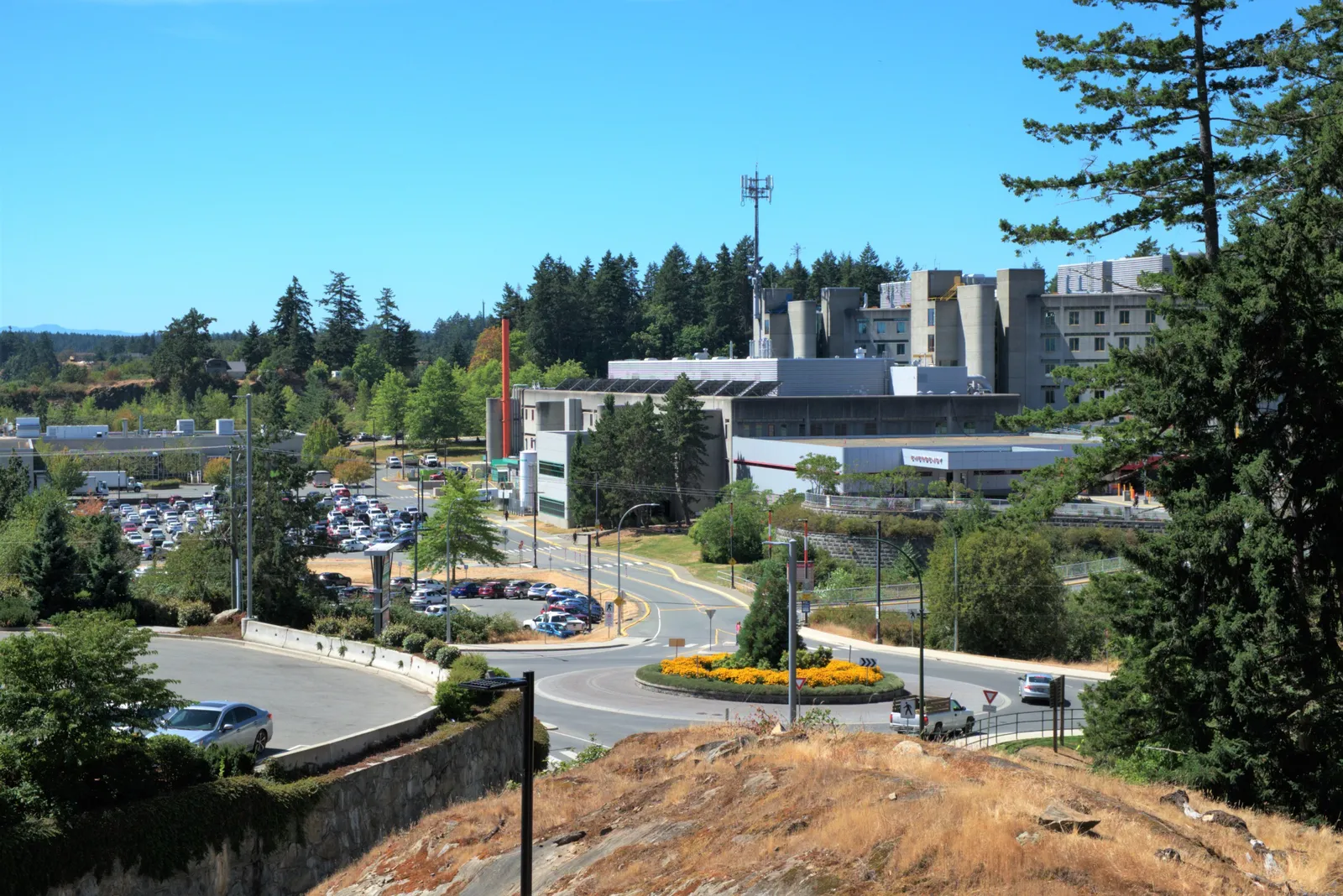 Aerial view of the Victoria General Hospital