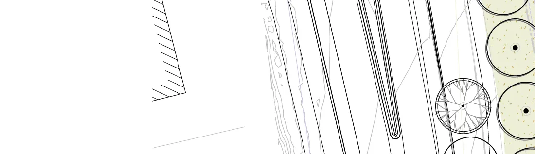 Topographical site line details