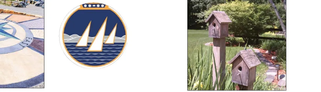 Graphic of ToVR Symbol and photo example of Bird Houses