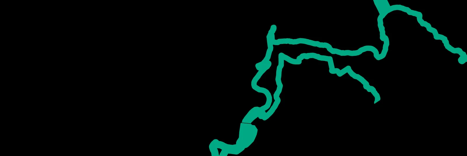 Map detail of shoreline development permit area segment