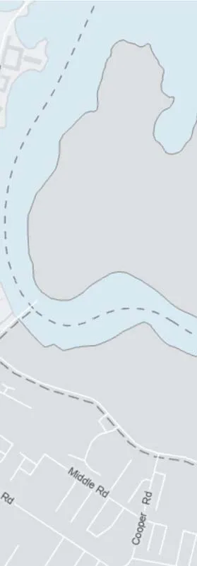 Map detail of Island Hwy and Atkins Rd intersection