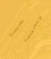 Map detail of Evelyn Hts and Francis View Dr area