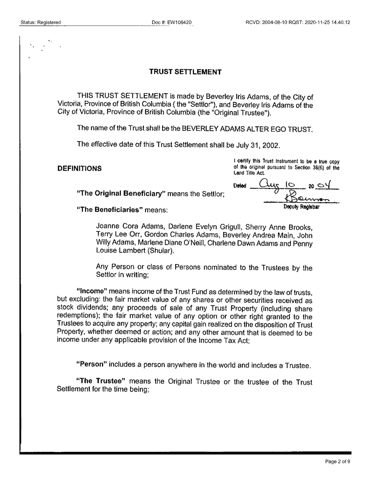 Document image