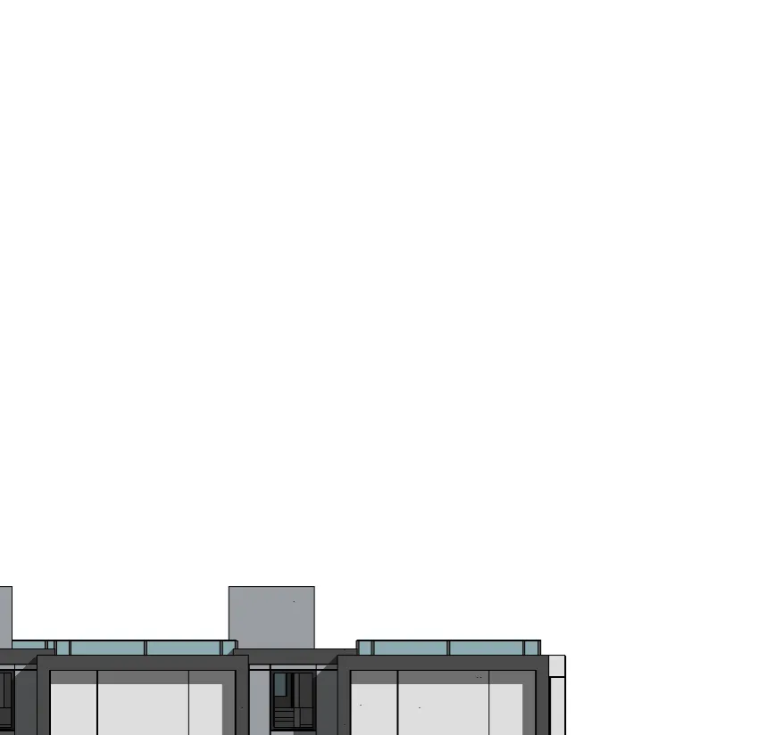 Upper floor window layout